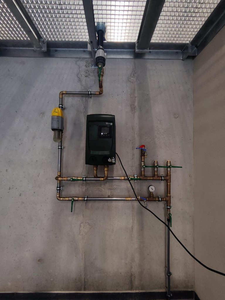 Druckerhöhung Brunnenanlage